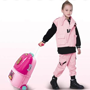 اسباب بازی ست لوازم آرایشی دخترانه 2 در 1 چمدانی Beauty girl makeup kit _اسباب بازی اکسسوری